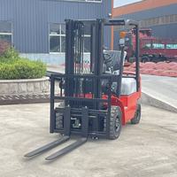 Chariot élévateur diesel de grande valeur, capacité de levage de 1,5 tonne, 2,5 tonnes, 3 tonnes, hauteur de levage de 3 m à 7 m, certifié CE ISO, chariot élévateur hydraulique avec moteur japonais
