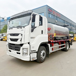 Camión Distribuidor de Asfalto Inteligente Isuzu Giga, Camión Pulverizador de Betún de 10 Toneladas, Camión de Distribución de Asfalto - Product Image 2