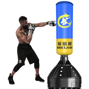 L'équipement <span class=keywords><strong>de</strong></span> formation <span class=keywords><strong>de</strong></span> luxe <span class=keywords><strong>de</strong></span> la Chine tiennent le <span class=keywords><strong>sac</strong></span> <span class=keywords><strong>de</strong></span> boxe debout libre <span class=keywords><strong>de</strong></span> sacs <span class=keywords><strong>avec</strong></span> la qualité professionnelle - Product Image 5