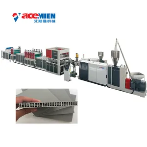 pp hollow formwork construction Building Template making machine production line