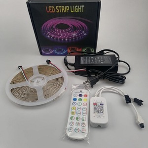 <span class=keywords><strong>Kit</strong></span> de bande lumineuse LED WS2811 Dream Color Magic Adressable Smart RGB APP <span class=keywords><strong>Controller</strong></span> Remote Adapter SMD5050 <span class=keywords><strong>Kit</strong></span> de bande LED - Product Image 3