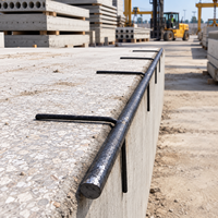 Support de poutre en acier pour béton, pour la construction de fondations et de dalles sur les chantiers