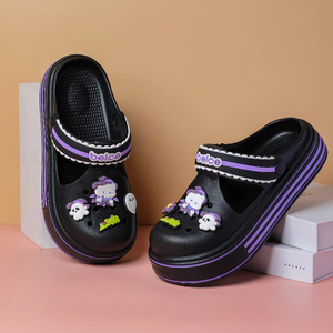 Zuecos de Plataforma Rosa Belce para Mujer, Sandalias de Playa Antideslizantes con Suela Suave y Aumento de Altura, para las Cuatro Estaciones - Product Image 5