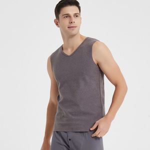 Camiseta térmica sin mangas para <span class=keywords><strong>hombre</strong></span> OEM al por mayor, camiseta interior ajustada personalizada a prueba de sudor, ropa de trabajo cálida, ropa exterior para <span class=keywords><strong>hombre</strong></span> - Product Image 4