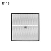 E118 Base Passive Single 18 Inch Subwoofer Speaker 18" Sub 600W 800W pour Salle de Karaoké, DJ, Club, Disco, KTV