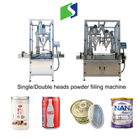 Ligne de remplissage automatique haute vitesse 2000 bph pour poudres, boissons, cosmétiques, savon liquide, jus, lait, eau pure en bouteilles