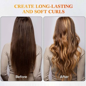 Rizador de Pelo Automático Giratorio, Rizador de Pelo con Chip Inteligente Antienredos, Calentamiento Rápido, Ondulador Iónico <span class=keywords><strong>para</strong></span> Todo Tipo de <span class=keywords><strong>Cabello</strong></span>, Rizador de Viaje - Product Image 6