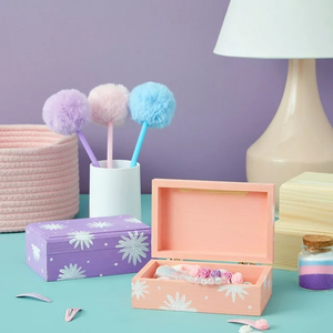 Accueil Boîte à recettes en bois de rangement pour cuisine peinte sur mesure d'usine - Product Image 3