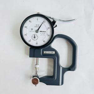 Mitutoyo 7313A Calibrador de Espesor con Dial de Medición de Lentes, Rango 0-10mm, Graduación 0.01mm - Product Image 1
