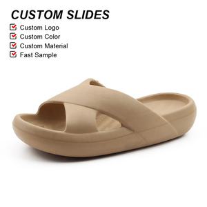 Nuevas Sandalias OLICOM <span class=keywords><strong>de</strong></span> EVA para Mujer, con Tiras Cruzadas, Cómodas, Pantuflas para Mujer, para Interiores y Exteriores, Zapatos <span class=keywords><strong>de</strong></span> Ducha, Sandalias Esenciales para la Playa, Sandalias Cloud - Product Image 2