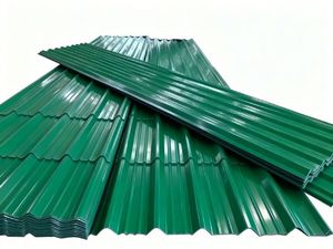 Tuiles en acier colorées pour toiture, Aluzinc, tôles métalliques ondulées, différents types de tôles de toiture - Product Image 1