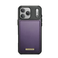 Étui portefeuille à chargement rapide CaseMe pour iPhone 18 Pro 17 16 15 14 13 12 11 7 8 Plus, coque arrière en cuir PU