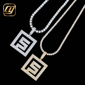 จี้เพชรปลอม CHOYUE Lab Grow Diamond Iced Out ทองแท้ 10K 14K เครื่องประดับฮิปฮอป งานละเอียด ผ่านการทดสอบเพชร - Product Image 3