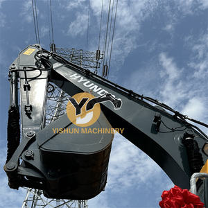 Excavadora de ruedas de 21 toneladas usada con certificación CE excavadora de segunda mano importada Hyundai 210 215 220 con precio bajo - Product Image 4