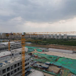 Grúa Torre DAHAN QTZ125-6015, Marca China, Carga Máxima de Elevación 10 Toneladas, Modelo de Base Plana para Construcción - Product Image 2