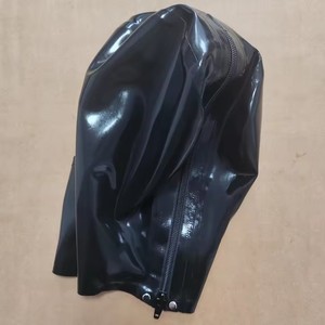 Rapid Shipment 2026 With Eye Mask and Mouthpiece Rubber <strong>Latex</strong> <strong>Hoods</strong> HTT023 - Product Image 4