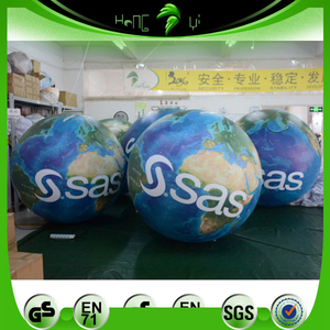 Eye-catching <span class=keywords><strong>gigante</strong></span> inflable <span class=keywords><strong>mundo</strong></span> mapa globos de helio globo planeta bolas con iluminación LED - Product Image 6