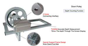 Mới 73 tay quay toàn cảnh/phiên bản tiêu chuẩn điện 100-1600M Camera kiểm tra giếng khoan nước sâu - Product Image 5