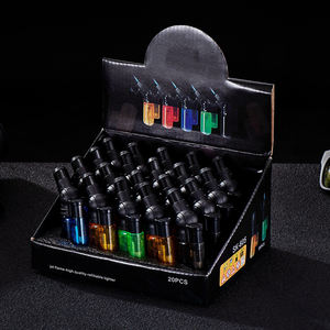 Mini taille bouteille de gaz vide Transport torche briquet Rechargeable unique <span class=keywords><strong>feu</strong></span> allume-cigare extérieur en gros bas <span class=keywords><strong>prix</strong></span> - Product Image 3