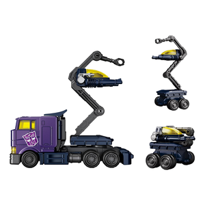 BLOKEES Wheels <b>Transformers</b> CT02 <b>Optimus</b> Prime Shattered Glass Car Model Kit - Product Image 4