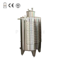 Réservoir de stockage en vrac en acier inoxydable pour vin, boissons et jus, 10M3, 20M3, 30M3, 50M3, 60M3, 100M3