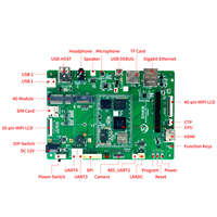 Placa Linux Helperboard A733 con NPU 3T, Decodificación 8K, LPDDR5, 4G/5G LTE, RS485, Sistema Operativo Android 15/Ubuntu 24.04 para Computación Industrial con IA de Borde