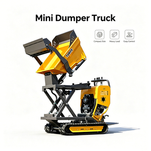Offre Spéciale : Mini-Dumper sur Chenilles TOROS <span class=keywords><strong>800</strong></span> kg – Transporteur Agricole pour Vergers et Travaux de Construction - Product Image 3