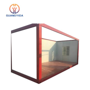 Hộp Phẳng Di Chuyển Được Nhà Lắp Ghép Nhà Lắp Ghép Khung Nhà Chứa Kết Cấu Thép Tiền Chế - Product Image 4