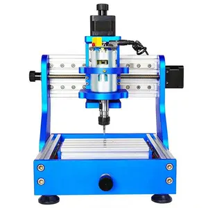 Giá Rẻ Trung Quốc Sản Xuất 3018 Mini Router 3030/ 4040/6060/6090 CNC Router Máy 3D Gỗ Router 10 Wát 15 Wát Khắc Laser Ma