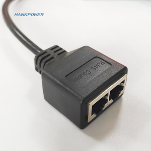 2 в 1 RJ45, сменный Разветвитель RJ45, сетевой разветвитель Ethernet, адаптер для ПК 1-2 разъема, удлинитель кабеля - Product Image 4
