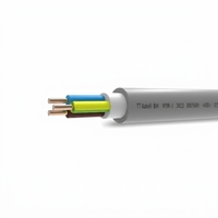 Câble d'alimentation NYM d'usine 2x1.5 3x2.5 5x6, câble électrique multiconducteur à isolation PVC pour usage industriel avec homologation VDE