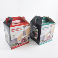 Alat Rumah Tangga Manual Pencincang Sayuran Dapur Makanan Chopper Mini Pengolah Makanan Tekan Pemotong Daging Penggiling