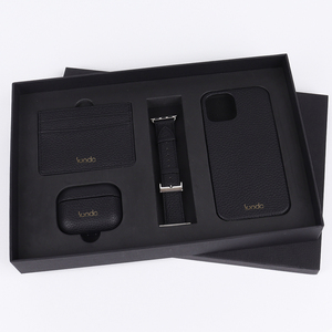 Nouvel ensemble de protection 4-en-1 de luxe en cuir véritable pour iPhone 17 Pro <span class=keywords><strong>XS</strong></span> <span class=keywords><strong>Max</strong></span>, coque antichoc et étui pour <span class=keywords><strong>AirPods</strong></span> - Product Image 2