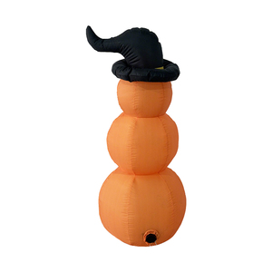6FT Halloween Inflatable <strong>Pumpkin</strong> with LED Blow Up Halloween Decorations Outdoor Yard Garden Party Holiday Inflatable Decoration - Product Image 2