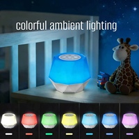 Produit de santé intelligent, machine à bruit blanc multi-sonores, machine à sons personnalisés pour le sommeil, produits grand public, décoration de chambre d'enfant