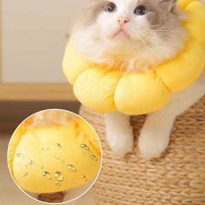 Eliza Cute Circle <span class=keywords><strong>Cat</strong></span> <span class=keywords><strong>Collar</strong></span> para mascotas, cubierta de cabeza antiarañazos esterilizada, estilo moderno para perros, pájaros, reptiles - Product Image 5