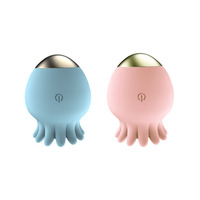 Quallen-Saugvibrator Oraler Saugstimulator Elektrischer Oktopus-Nippelmassager für Frauen Erwachsenen-Sexspielzeug Großhandel