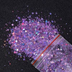 Paillettes en plastique de 5 mm en forme de marguerite, creuses et colorées, pour la décoration des ongles et les loisirs créatifs DIY - Product Image 4