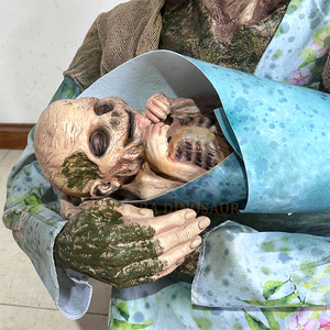 Décoration animatronique électrique de <span class=keywords><strong>zombie</strong></span> fantôme d'horreur pour centres commerciaux, espaces publics, aéroports, garderies, écoles - Product Image 5