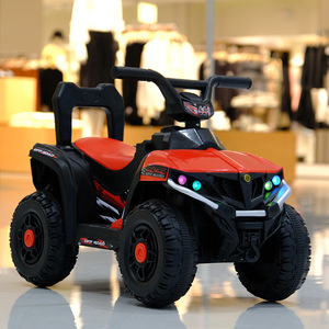 Mini đu xe đi xe trên bé xe đẩy điện xe bé Đồ chơi xe ô tô giá điện ATV cho trẻ em - Product Image 5