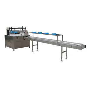 Barra de produção de barras de proteína cereal, barra formada e máquina de corte de barras de doces