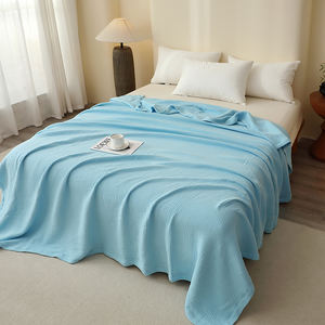 Housse <span class=keywords><strong>de</strong></span> matelas en <span class=keywords><strong>gaze</strong></span> <span class=keywords><strong>de</strong></span> mousseline 6 couches ultra respirante, tissée, teinte unie, peignée, biologique, pour photographie et robes - Product Image 3