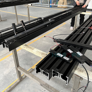 New <span class=keywords><strong>Magnetic</strong></span> levitation cửa trượt tự động nội thất nhà văn phòng ứng dụng điện thoại điều khiển từ xa thông minh Glass cửa tự động cảm biến - Product Image 1