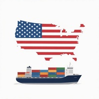 Agent maritime international, fret maritime LCL+Express pas cher, transitaire Chine DDP, expédition DDP vers le Canada et les États-Unis avec dédouanement