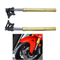 Fourche avant de performance supérieure, options de couleur or et argent, vente directe d'usine, originale, QJ SAI 600, moto