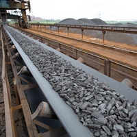 Produit de finition Bande transporteuse pour sable gravier pierre concassée scories béton recyclé ou industrie des agrégats