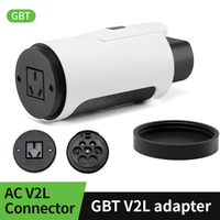 Adaptateur Xundao GBT V2L 10A 2,2kW 220V 50Hz Protection IP55/IP54 Nouveau Certifié CE/FCC Remplacement/Réparation de Véhicules Électriques