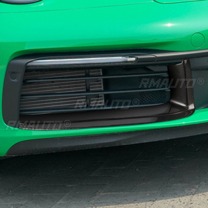 Para Porsche 911 992 2019-2022, Cubierta Decorativa de Fibra de Carbono para la Entrada de Aire Delantera, Alerón Decorativo, Accesorios de Decoración para Automóviles - Product Image 5