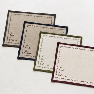 New Restaurant Hotel Event Printed <b>Linen</b> <b>Table</b> <b>Cloth</b> Placemat Napkins Foldable Wedding Party - Product Image 5