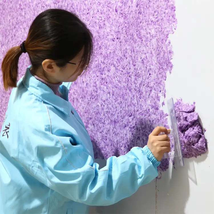 YaCai silk wallcoating liquid wallpaper wall decoration exterior wall coating